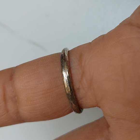 925 Sterling Silver Flower Bouquet Bypass Ring Size 7 Vintage Rare Cottage Core - Picture 4 of 7